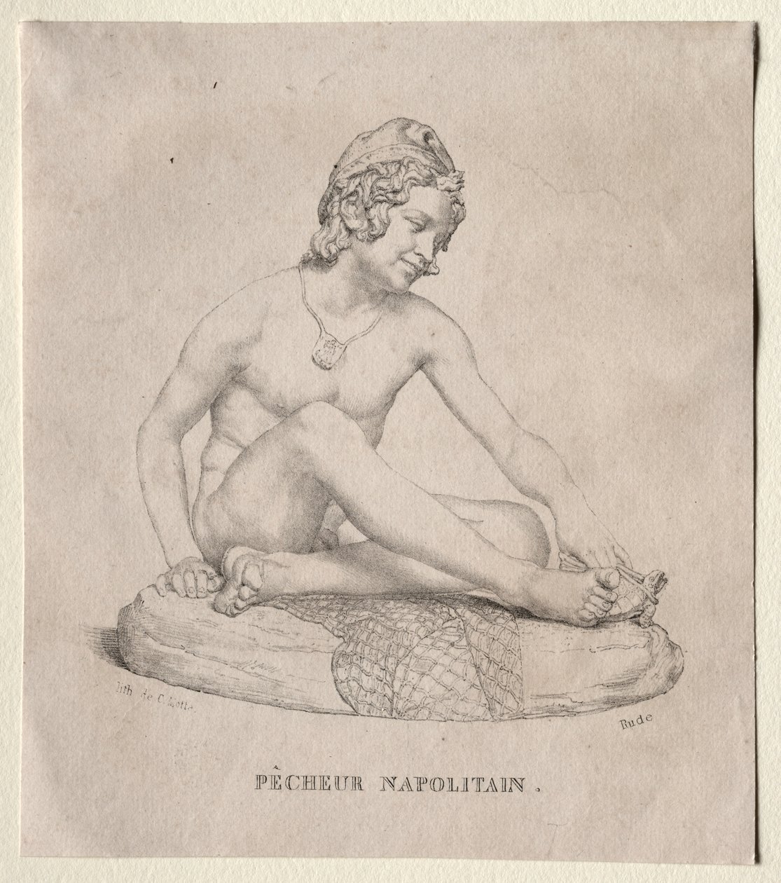 Pescador napolitano de Francois Rude