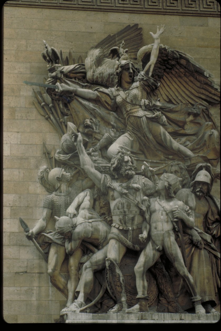 A partida dos voluntários de 1792 de Francois Rude