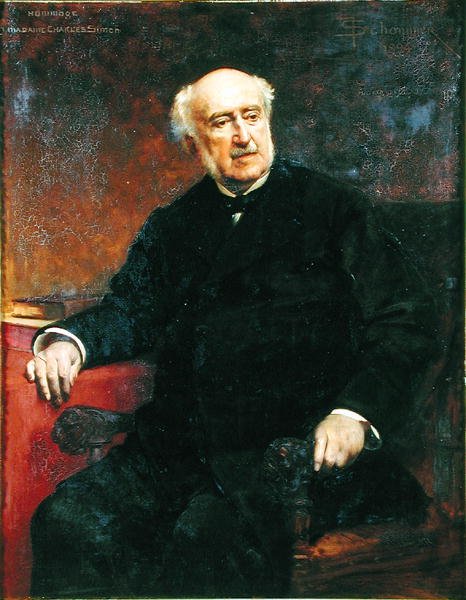 Francois-Jules Simon-Suíça (1814-96) 1894 de Francois Schommer