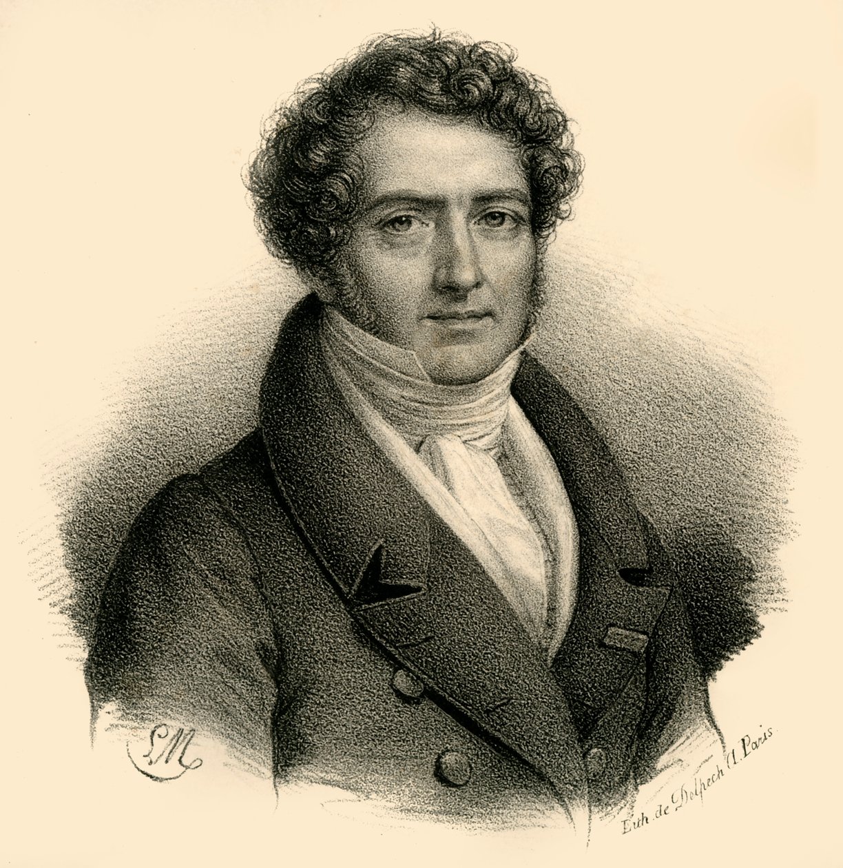 Boieldieu, 1775-1834, c1830. de Francois Seraphin Delpech