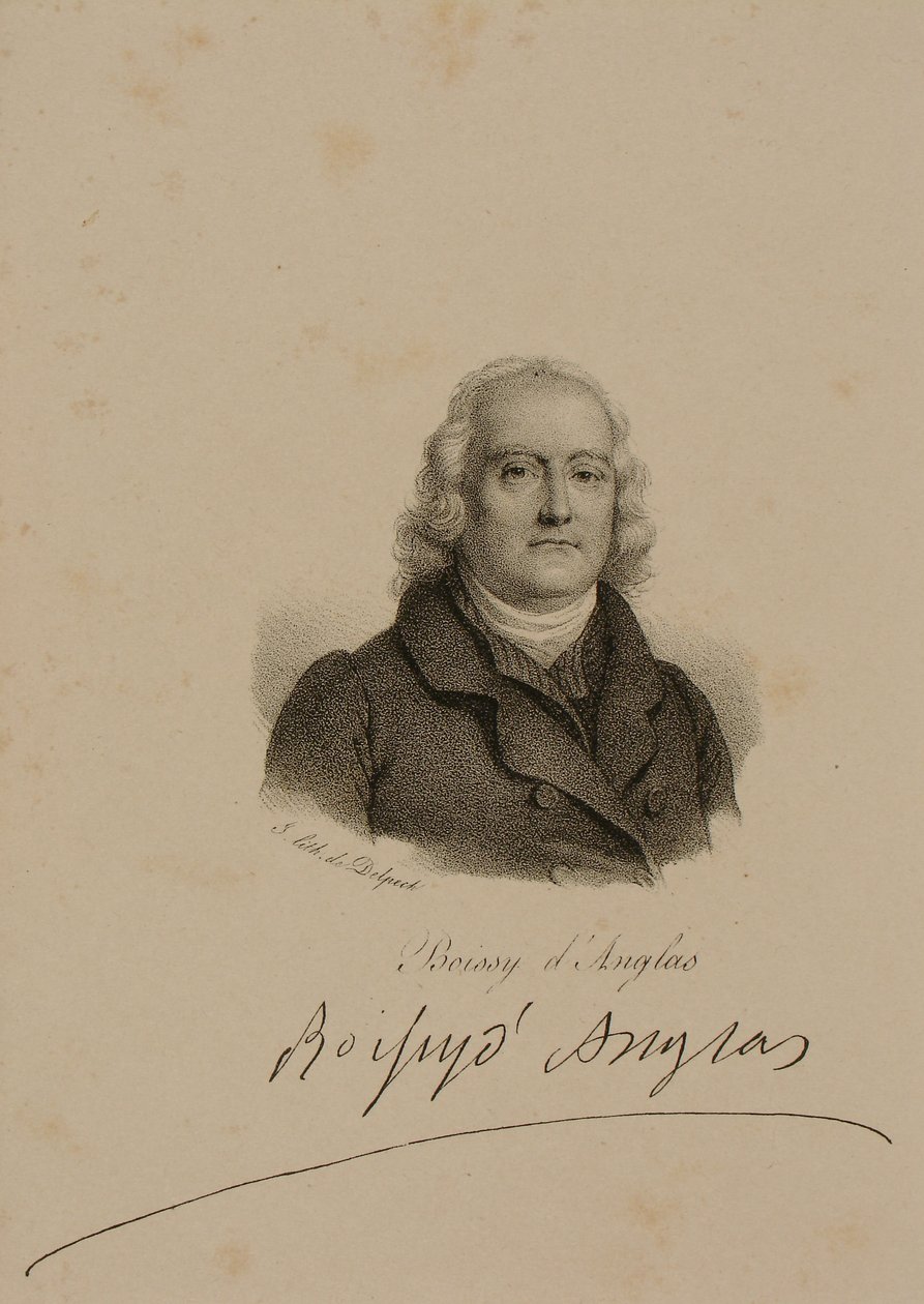 François Antoine Boissy de Anglas (1756-1826) de Francois Seraphin Delpech