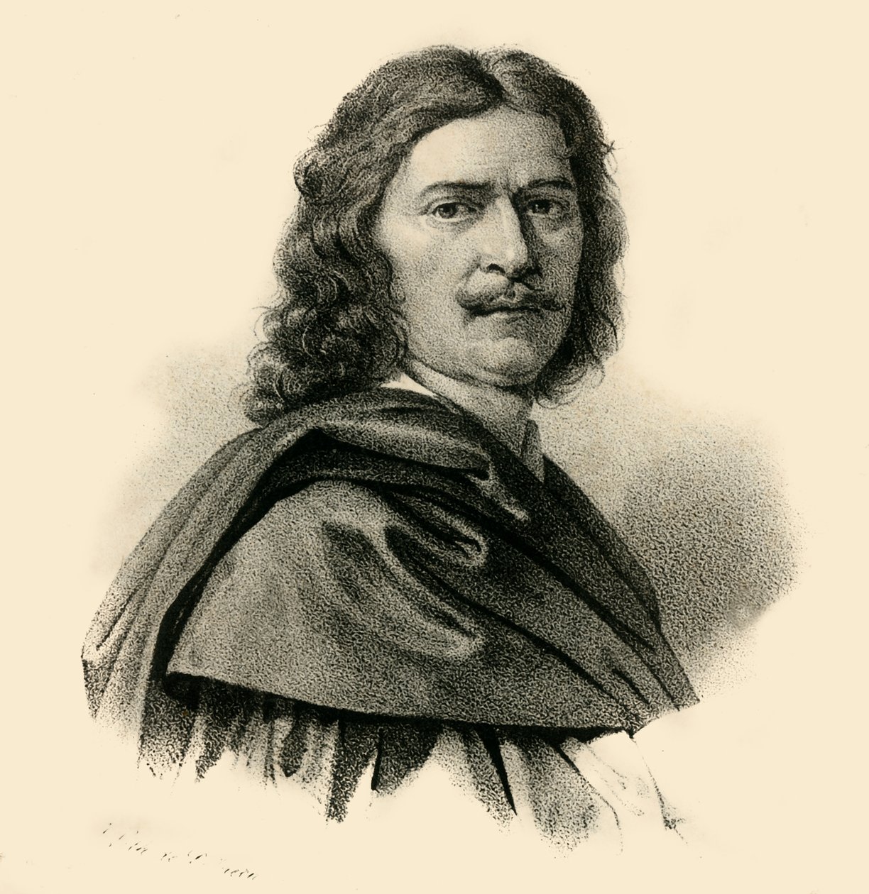 Nicolas Poussin, 1594-1665, c1830. de Francois Seraphin Delpech