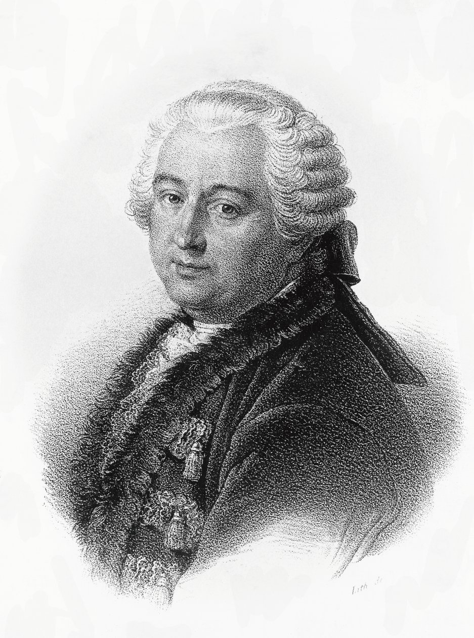 Retrato de Claude-Adrien Helvetius (1715-1771), escritor e filósofo francês, gravura de François-Seraphin Delpech (1778-1825) de Francois Seraphin Delpech