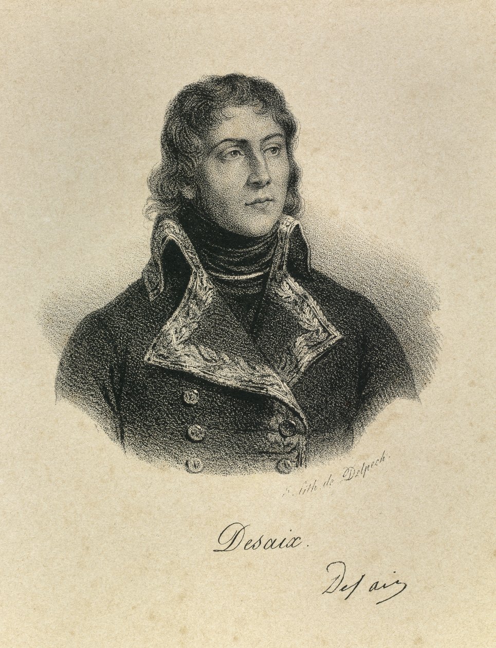 Retrato do General Louis Charles Antoine Desaix de Francois Seraphin Delpech
