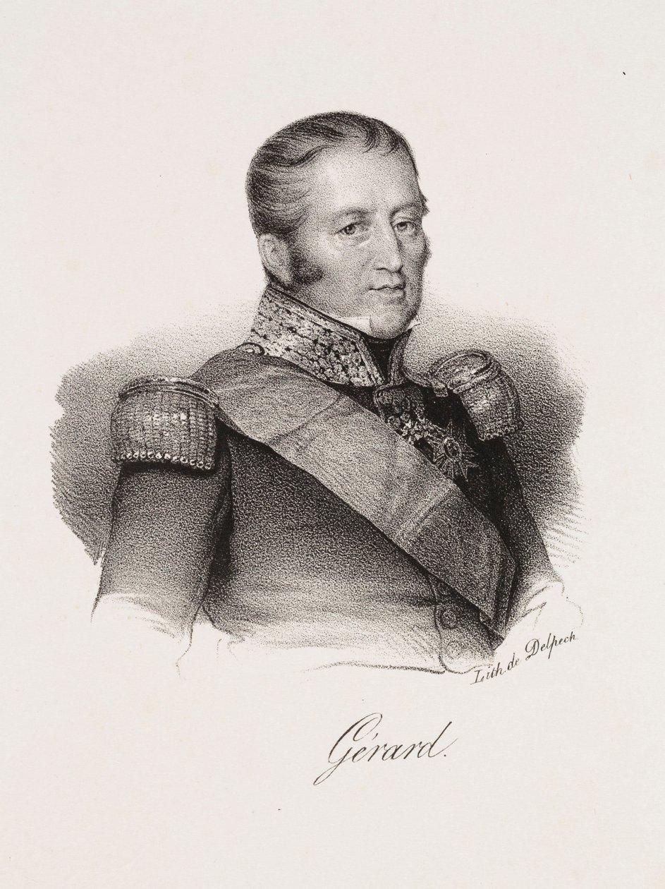 Retrato de Étienne Maurice Gérard de Francois Seraphin Delpech