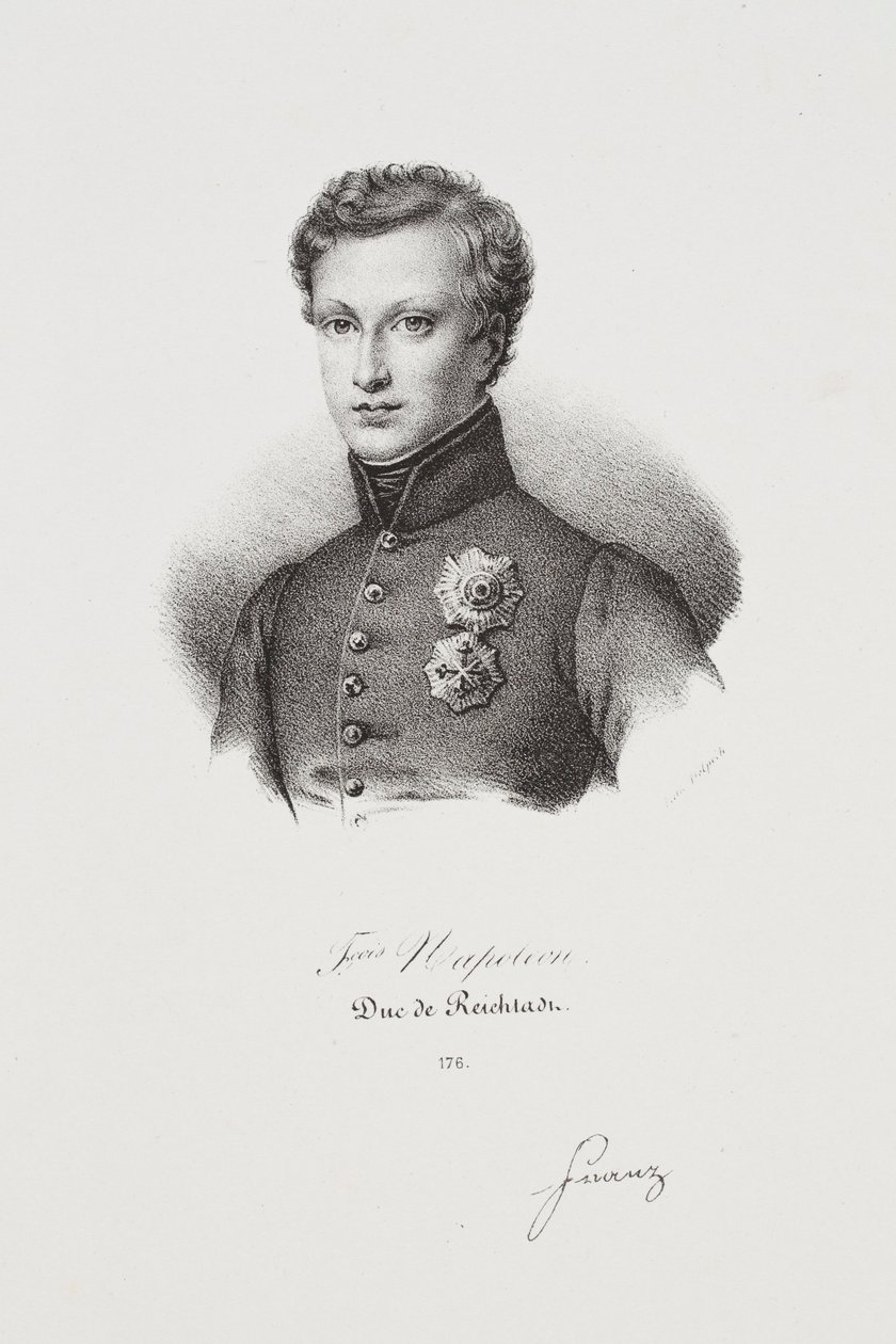 Retrato de Napoleão II de Francois Seraphin Delpech