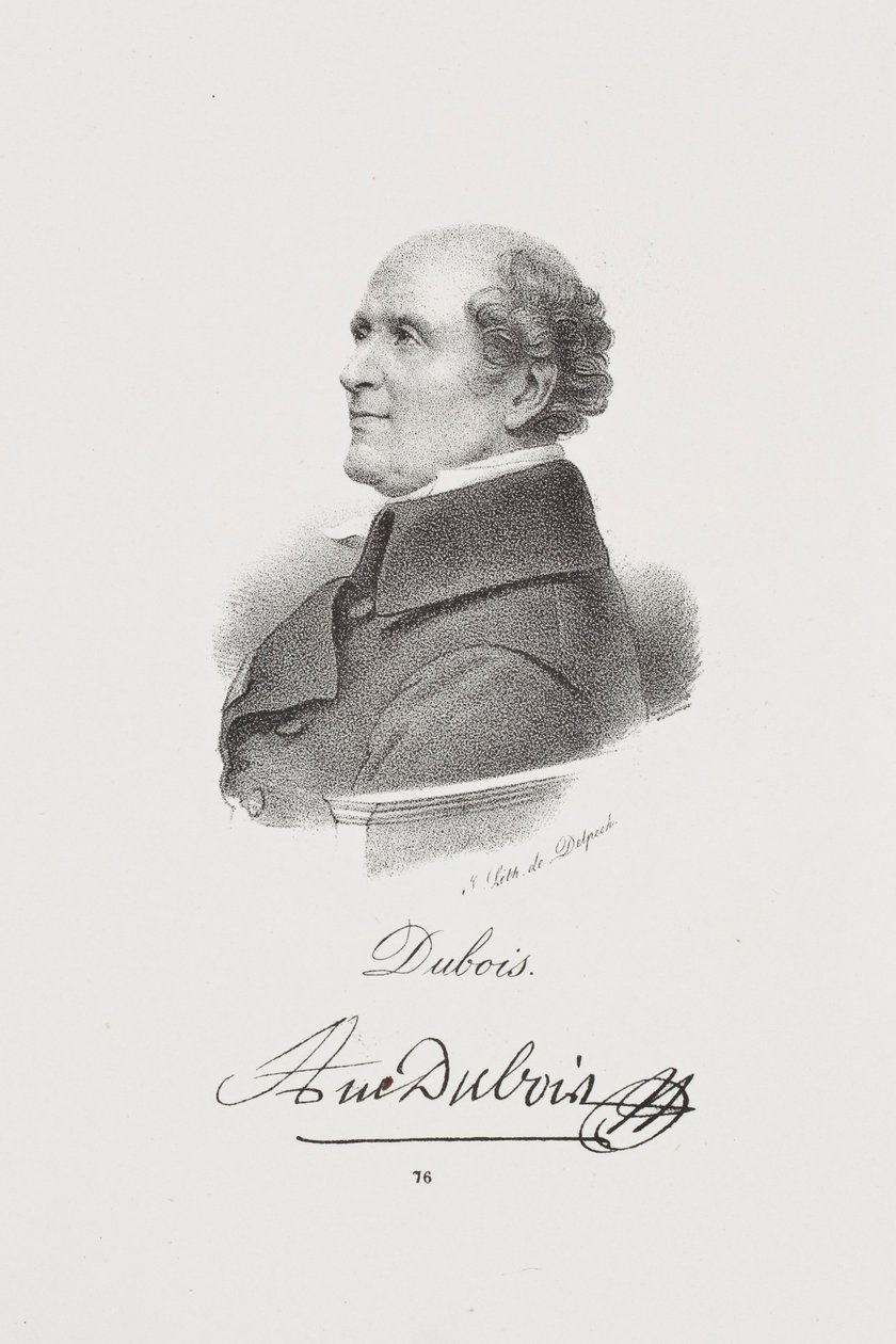 Retrato do cirurgião Antoine Dubois de Francois Seraphin Delpech