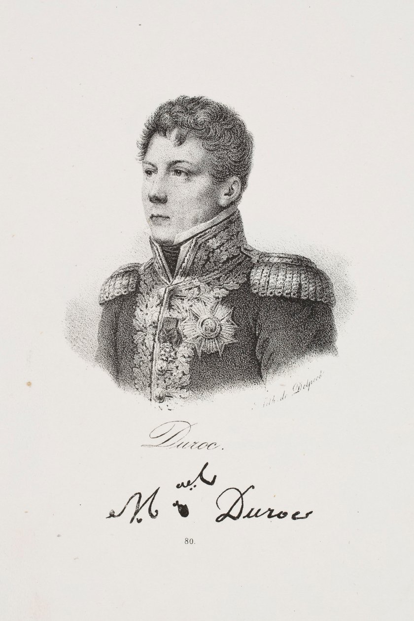 Retrato do general Géraud Christophe Michel Duroc de Francois Seraphin Delpech
