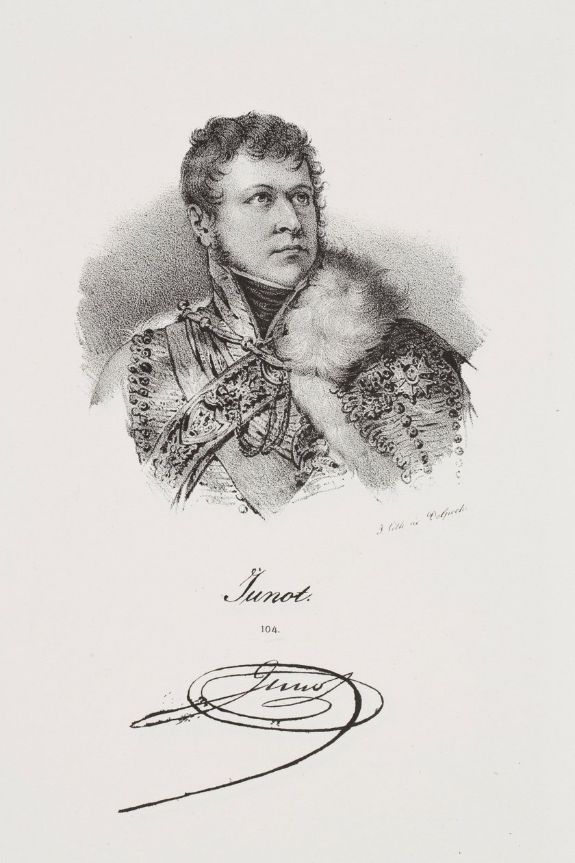 Retrato do general Jean-Andoche Junot de Francois Seraphin Delpech