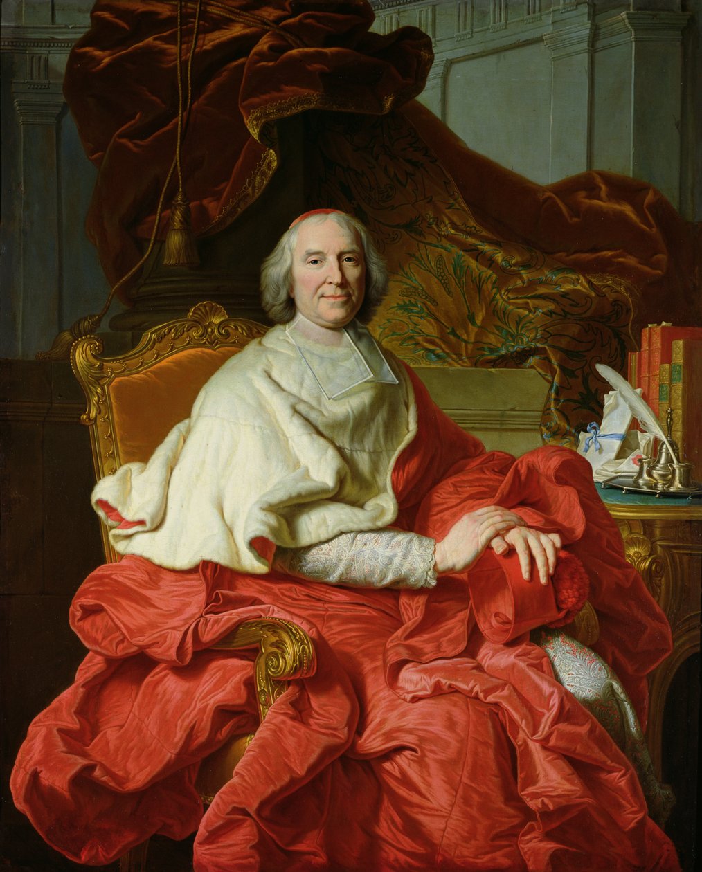 André Hercule de Fleury (1653-1743) 1728 de Francois Stiemart