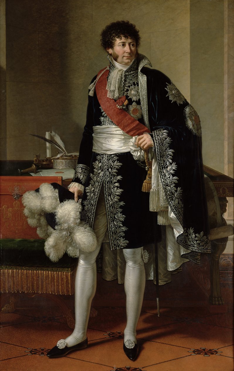 Henri-Jacques-Guillaume Clarke, duque de Feltre (1765-1818) de Francois Xavier Fabre