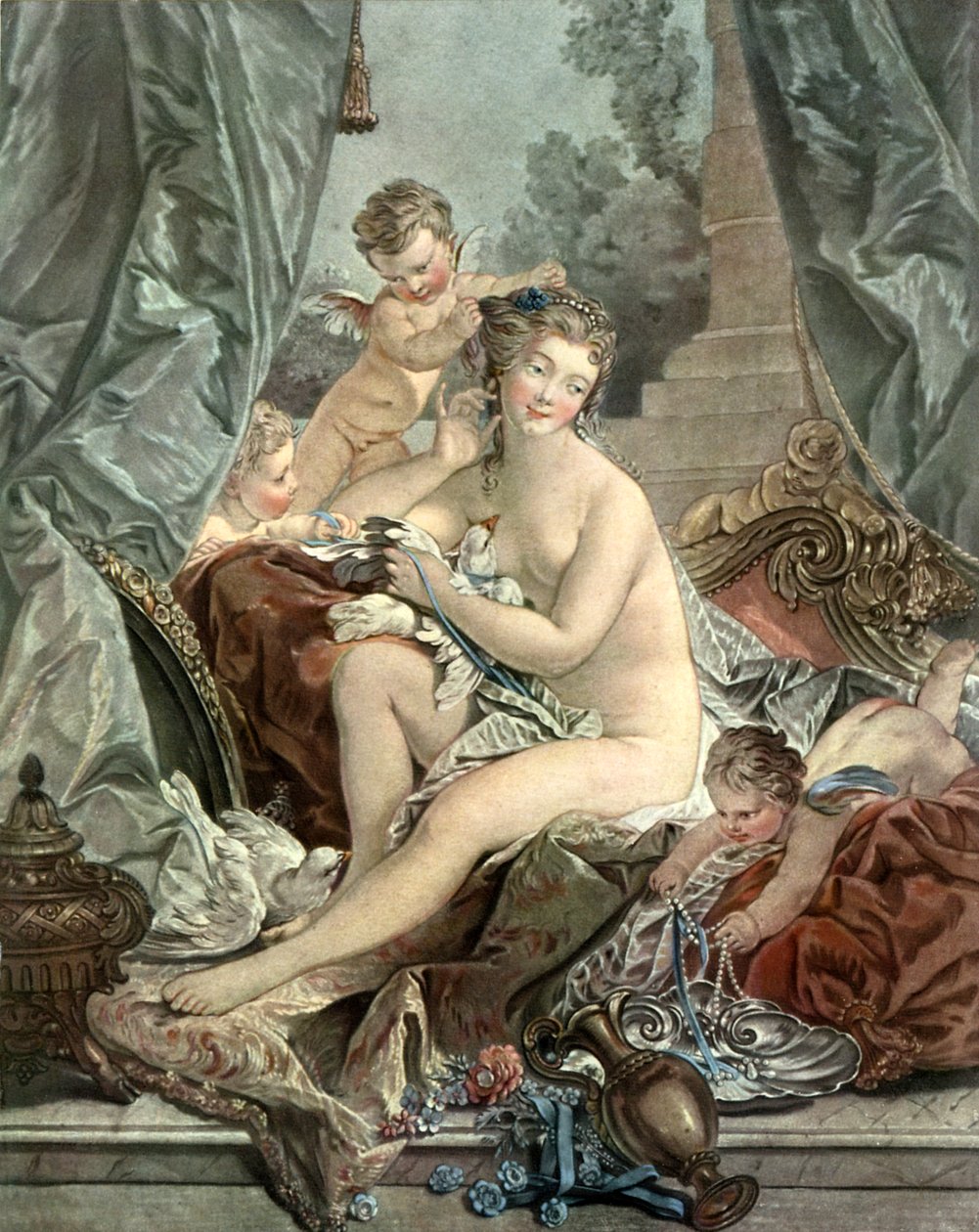 O vaso sanitário de Vênus de Francois after Boucher
