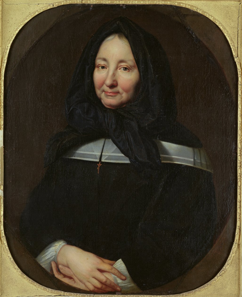 Retrato de Madame Marie Bonneau de Miramion (1629-96) c.1690 de Jean François de Troy