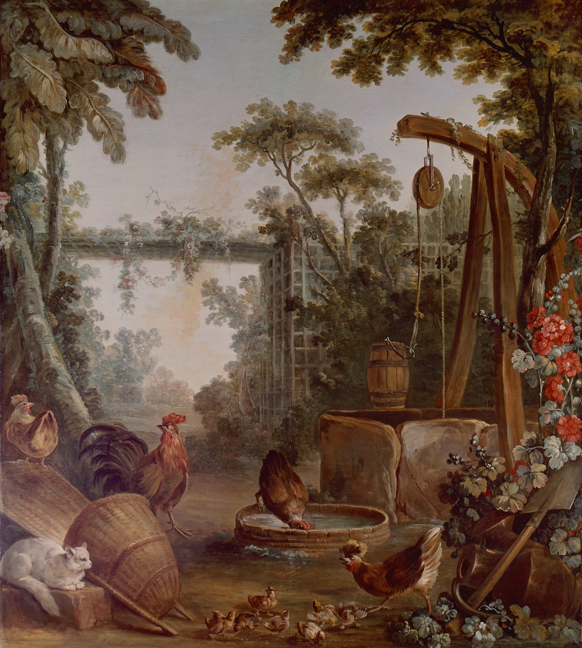 O pátio de François Boucher