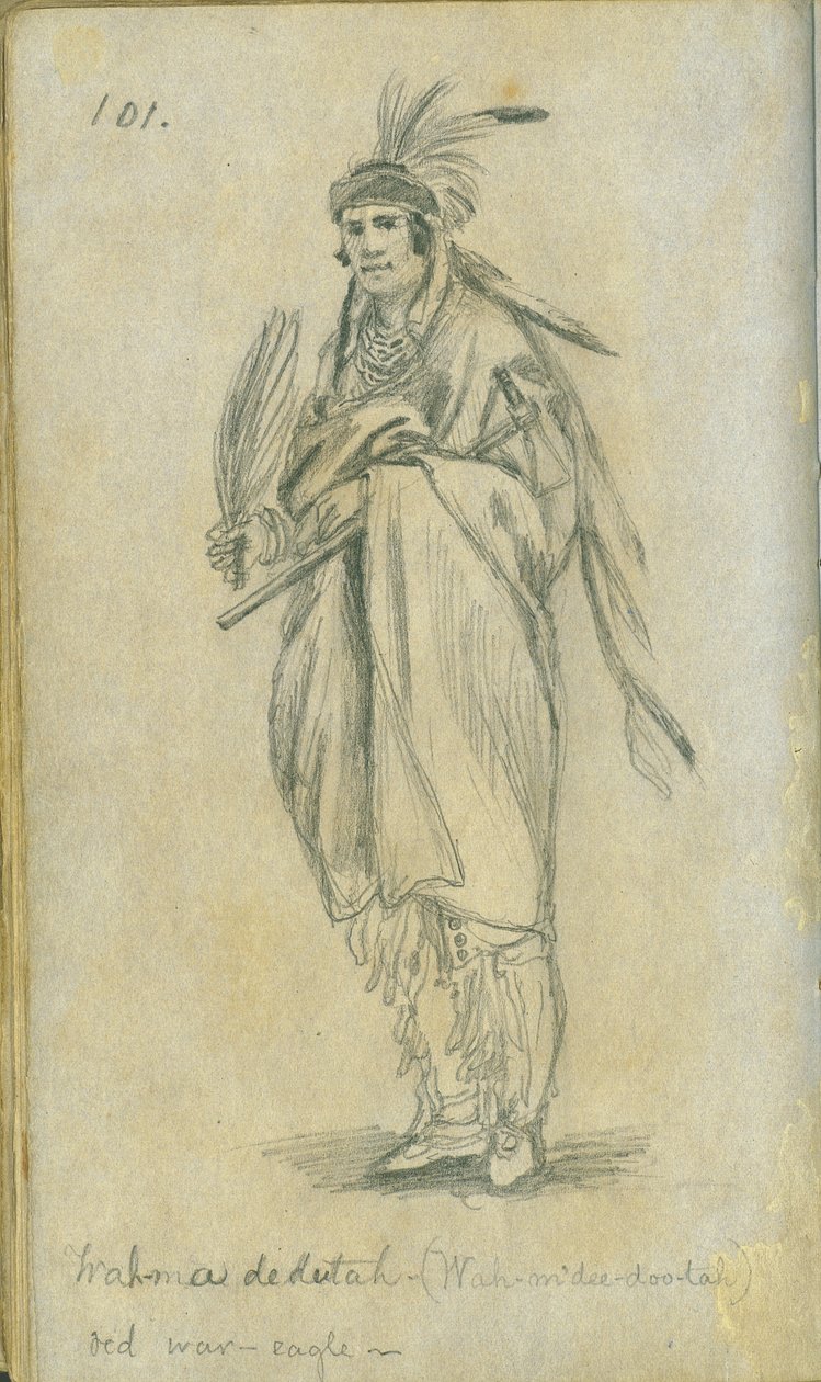 Wah-ma-dedutah (Wah-m&39;dee-doo-tah) 1851 de Frank Blackwell Mayer