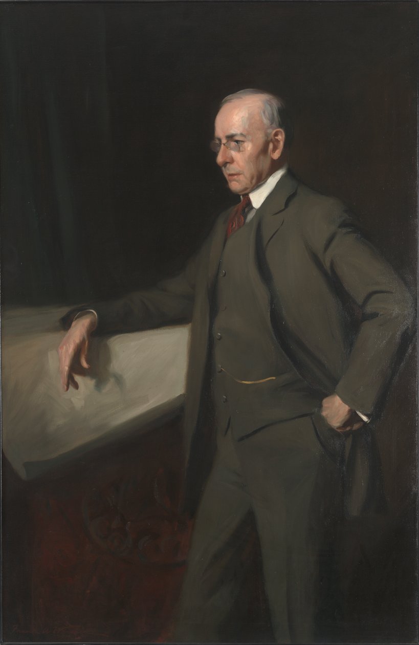 Retrato de Louis Henri Sullivan de Frank A. Werner