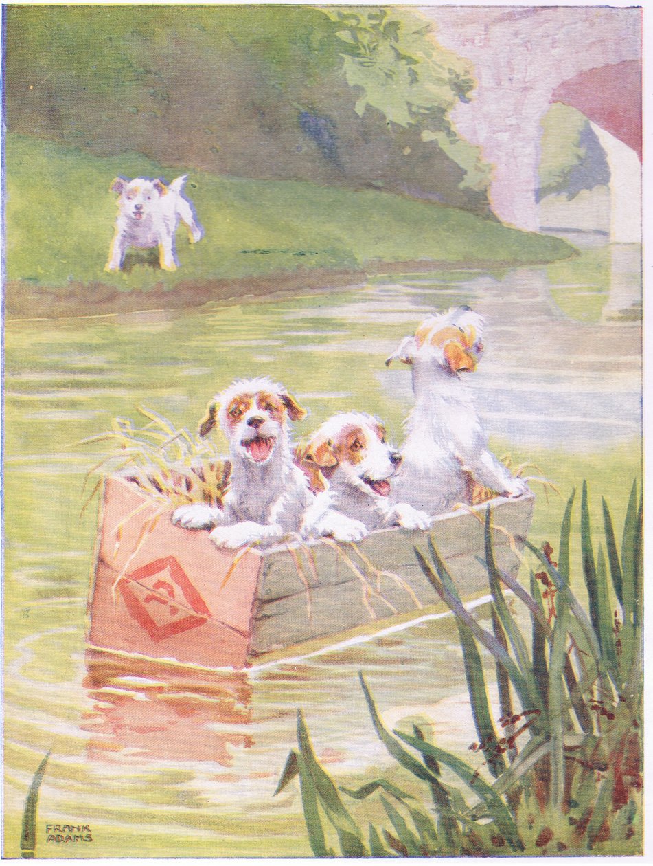 À deriva (cor litho) de Frank Adams