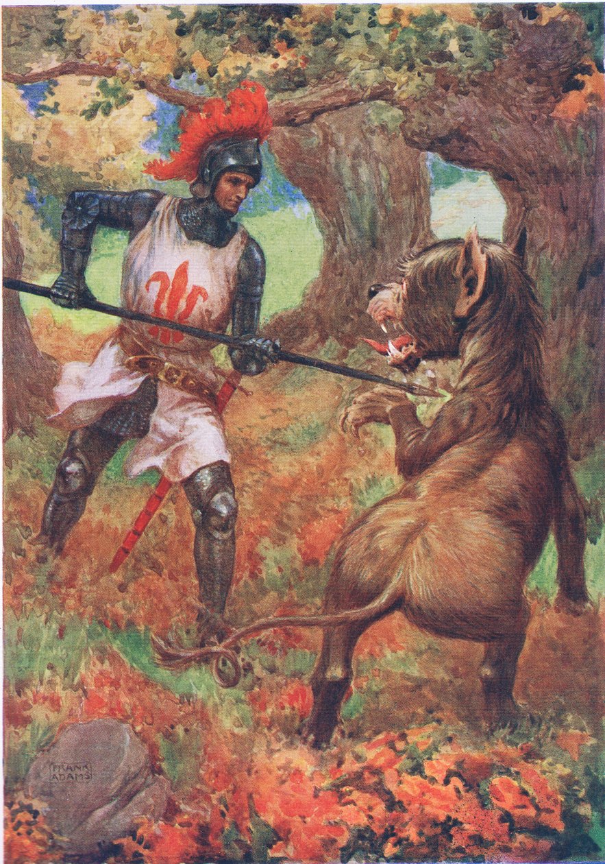 Sir Calidore and the Blatant Beast