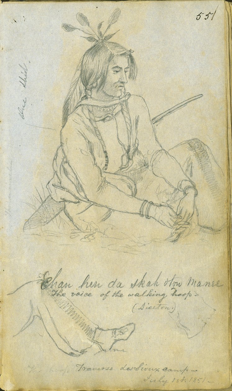 A voz do bambolê, 1º de julho de 1851 de Frank Blackwell Mayer