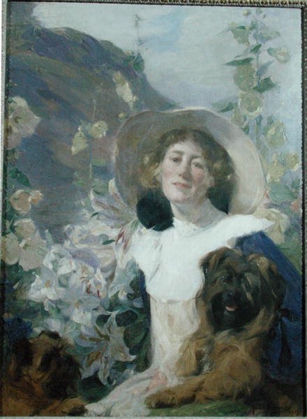 A Esposa da Artista, Katherine Graham de Frank Bramley