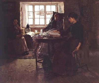 A Casa do Pescador de Frank Bramley