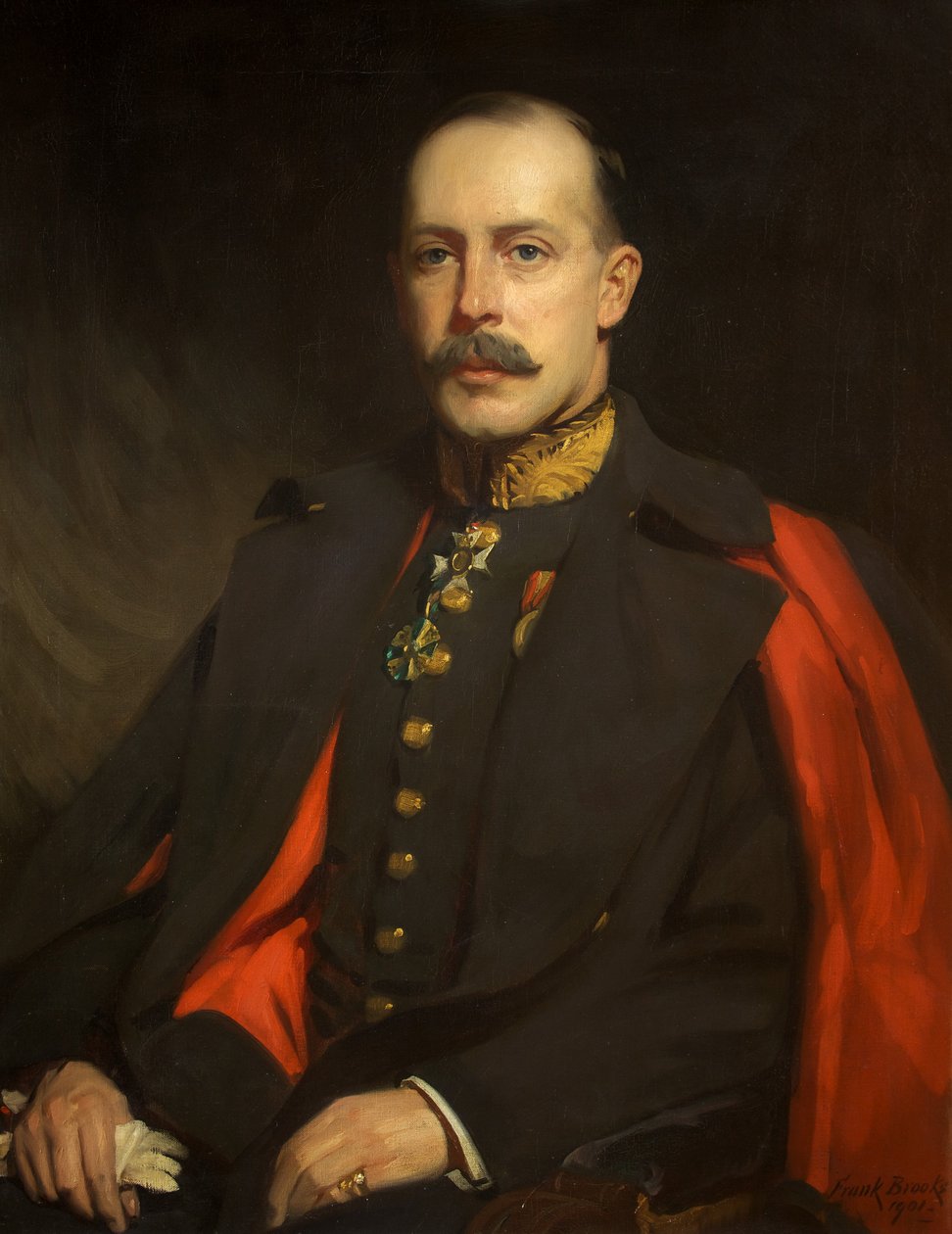 Retrato de Frederic Dundas Harford de Frank Brooks