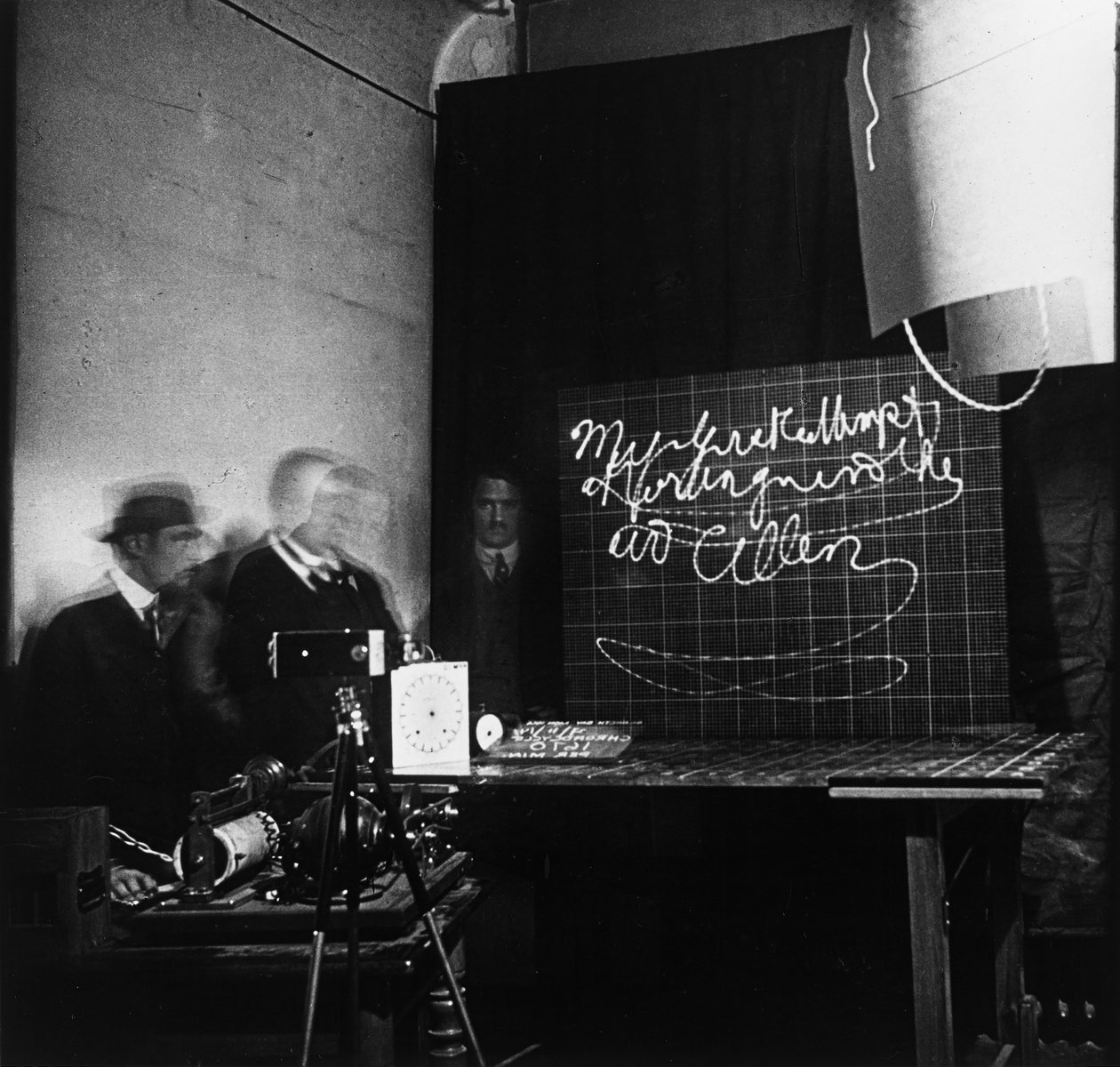 Ciclégrafo de caligrafia de Frank Bunker Gilbreth
