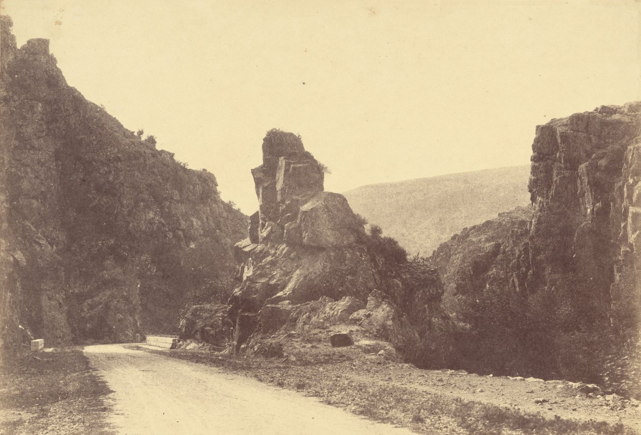 Paisagem,1858 (foto) de Frank Chauvassaigne