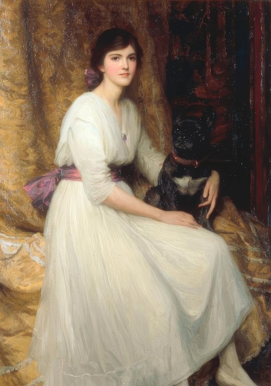 Dorothy, Filha de Herbert Dicksee de Frank Dicksee