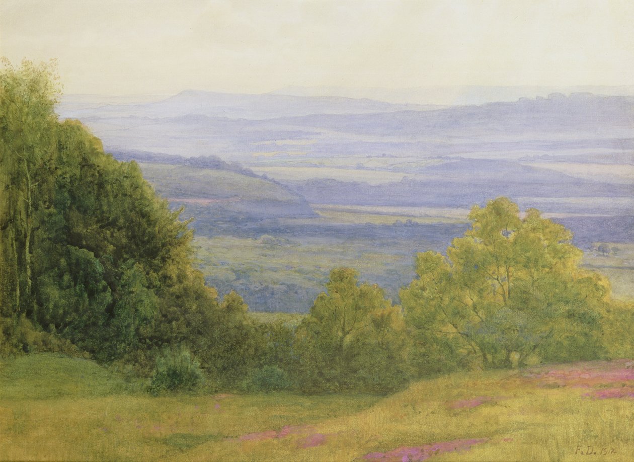 De Kings Ley Green perto de Haslemere de Frank Dicksee