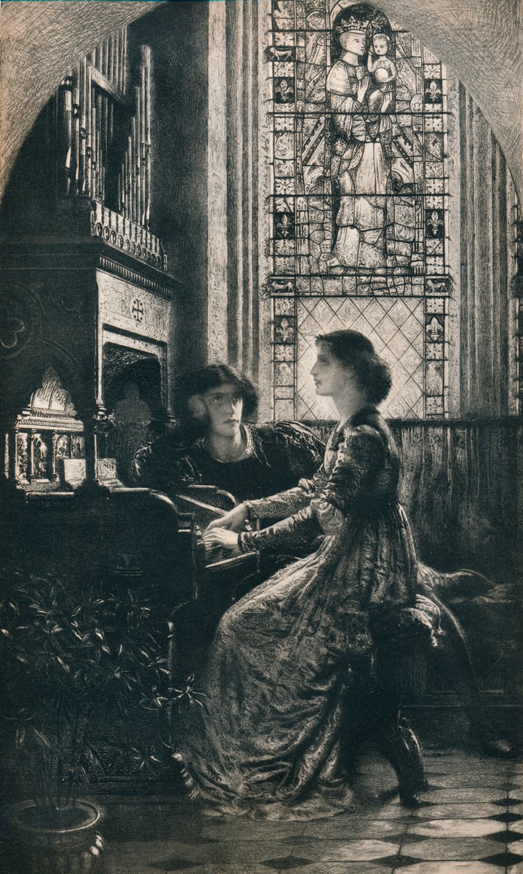 Harmonia, 1877, 1912 de Frank Dicksee