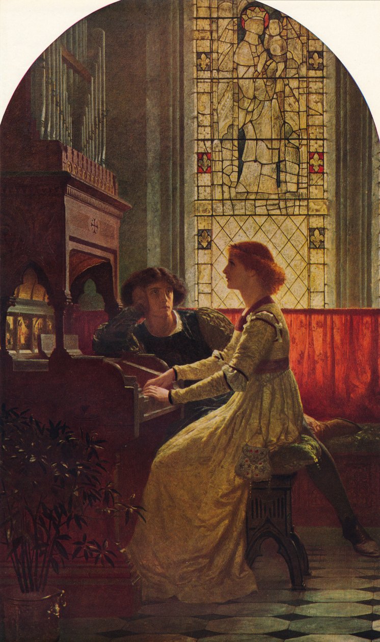 Harmonia, 1877, 1938 de Frank Dicksee