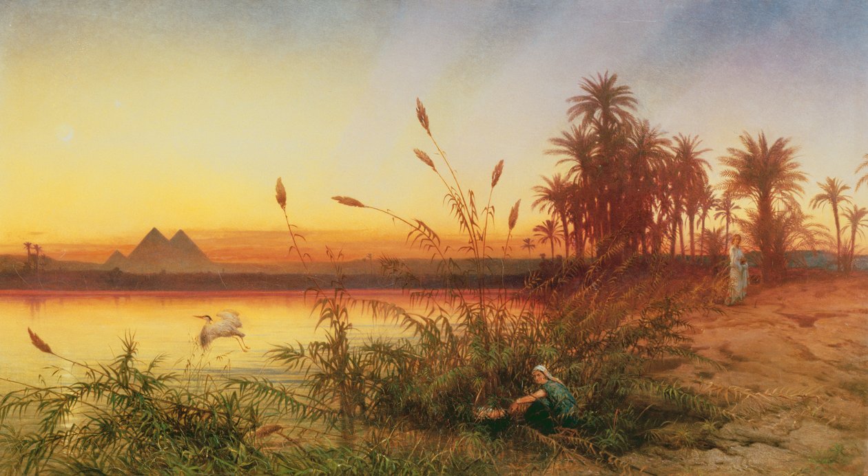 Pirâmides da Ilha de Roda de Frank Dillon