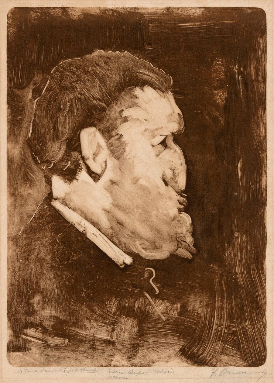 Caricatura de William Gedney Bunce de Frank Duveneck