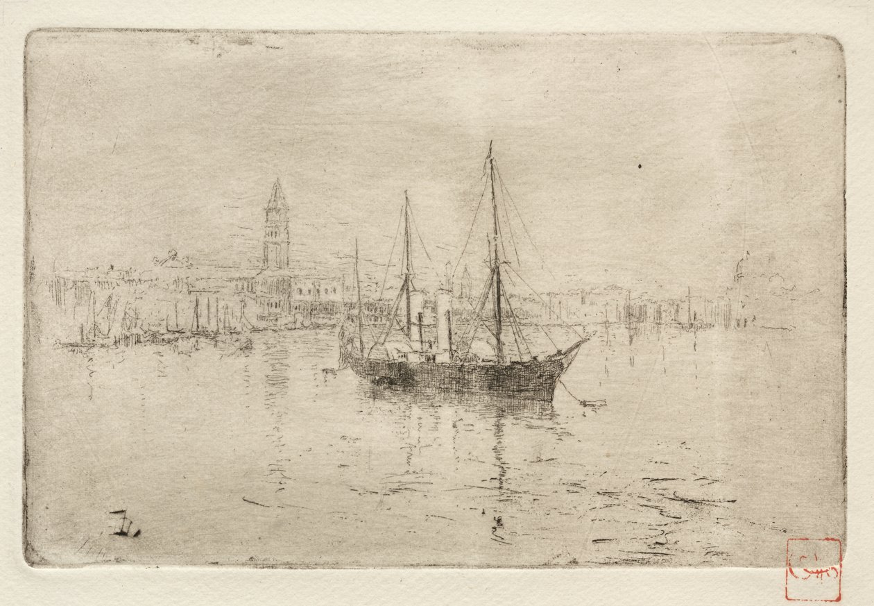 Grande Canal, Veneza de Frank Duveneck