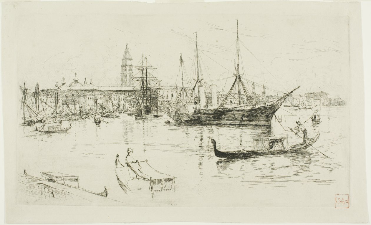 Lagoa, Veneza de Frank Duveneck