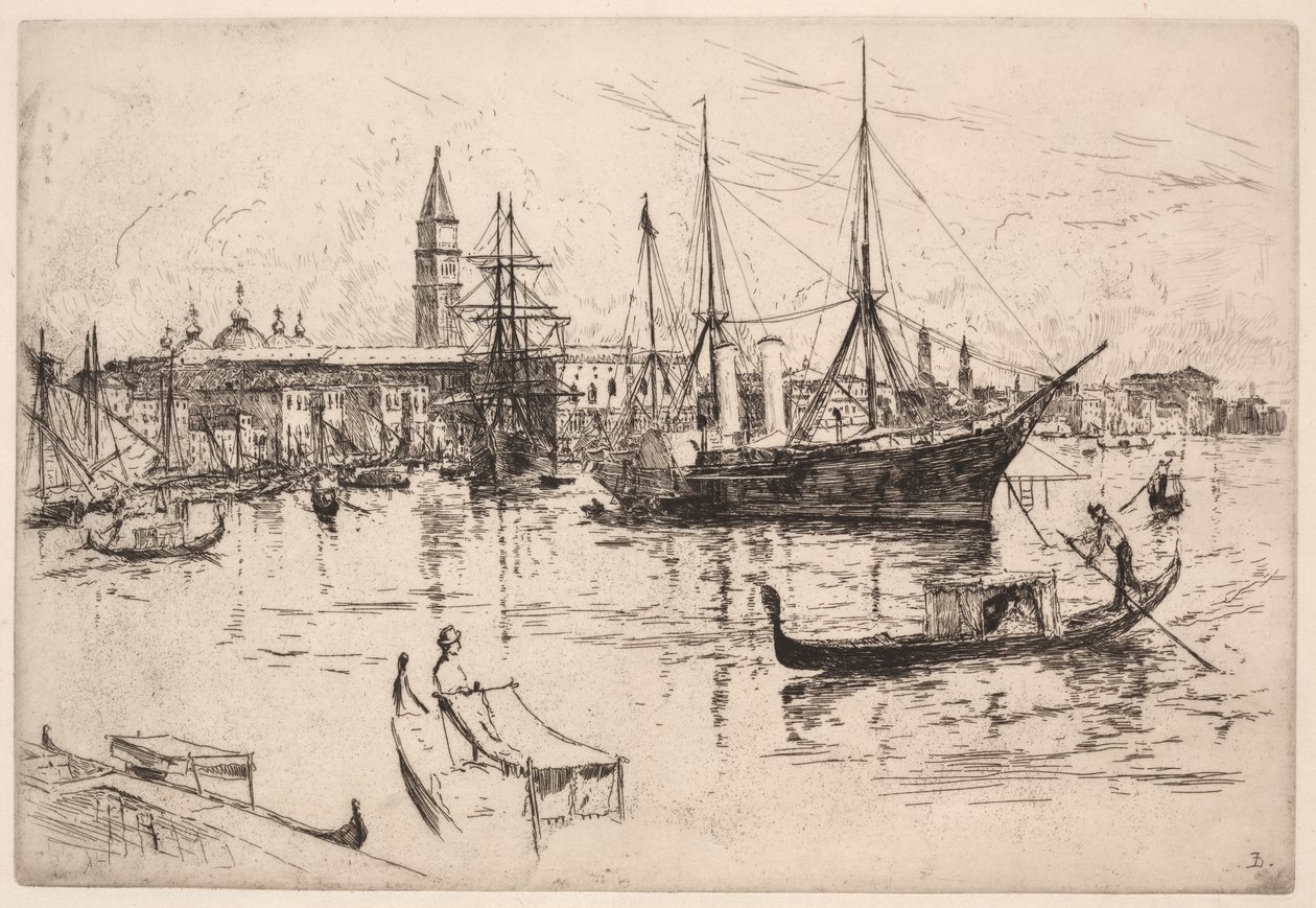 Lagoa, Veneza de Frank Duveneck