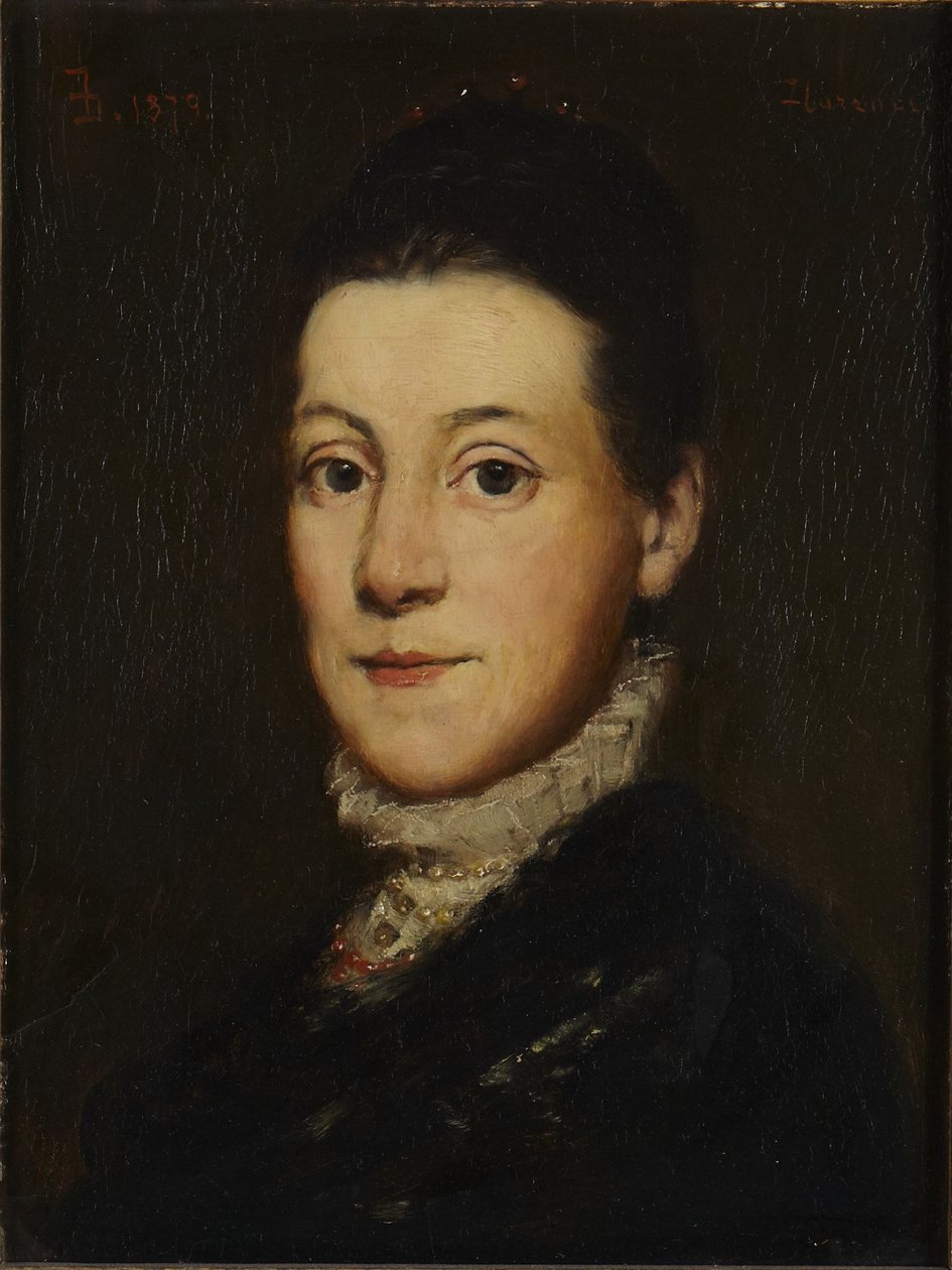 Retrato de uma mulher de Frank Duveneck