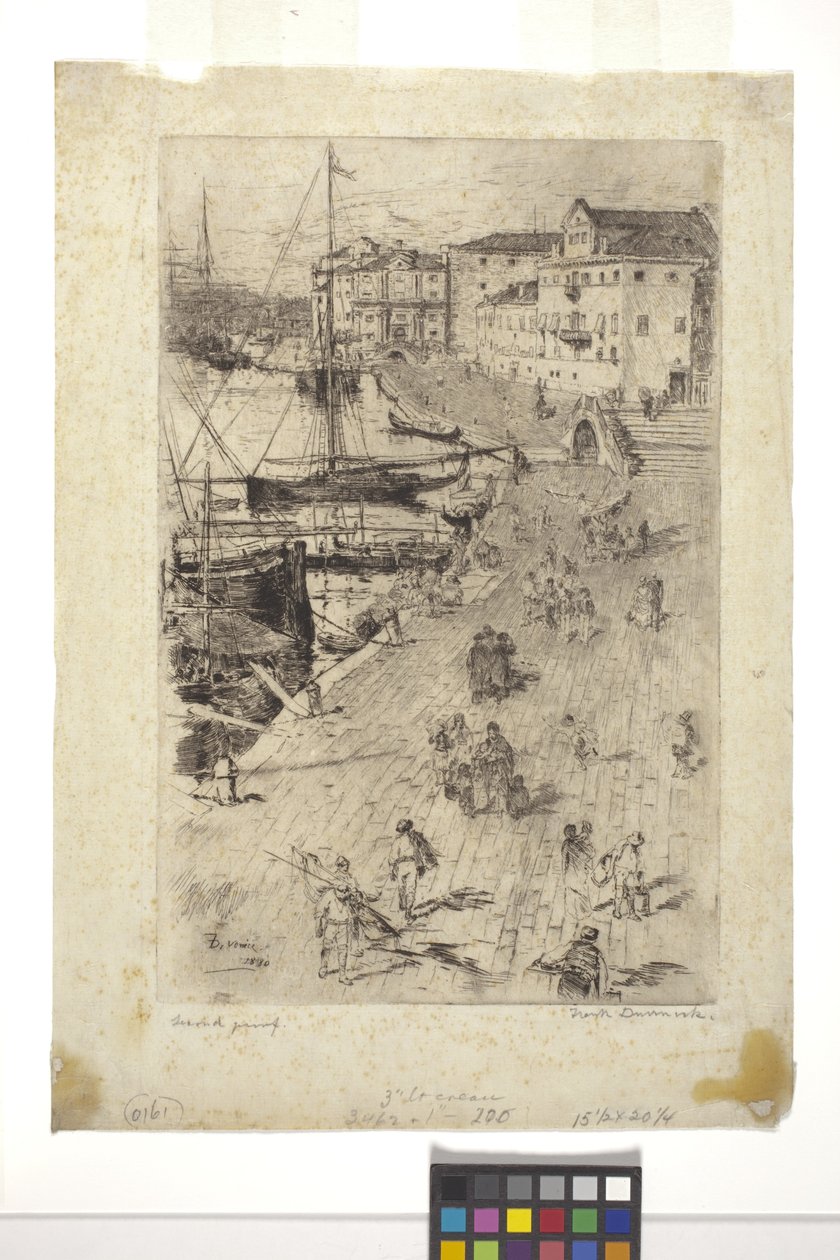 Riva Schiavoni No. 2 (tinta) de Frank Duveneck