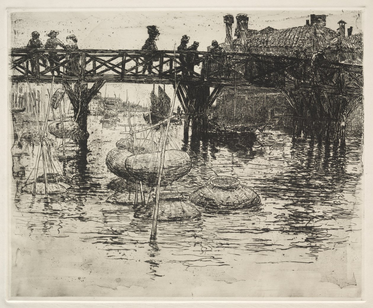 San Pietro in Castello, Veneza, 1883. de Frank Duveneck