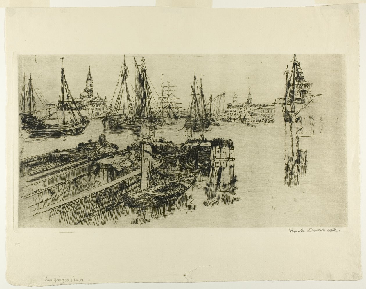Embarque na Giudeca (As Docas) de Frank Duveneck