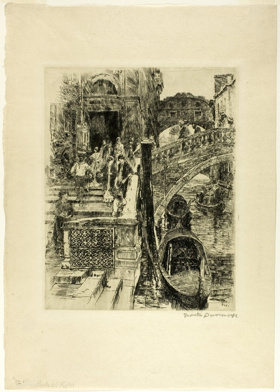 A Ponte dos Suspiros de Frank Duveneck