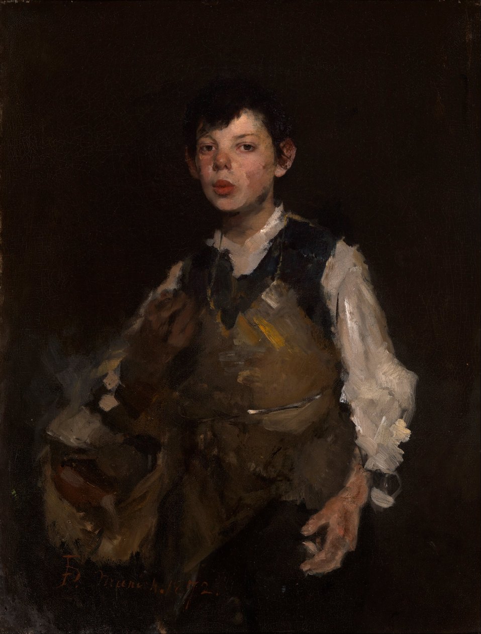 O Rapaz Assobiador de Frank Duveneck
