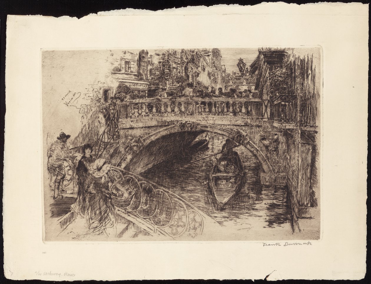 Ponte Veneziana de Frank Duveneck