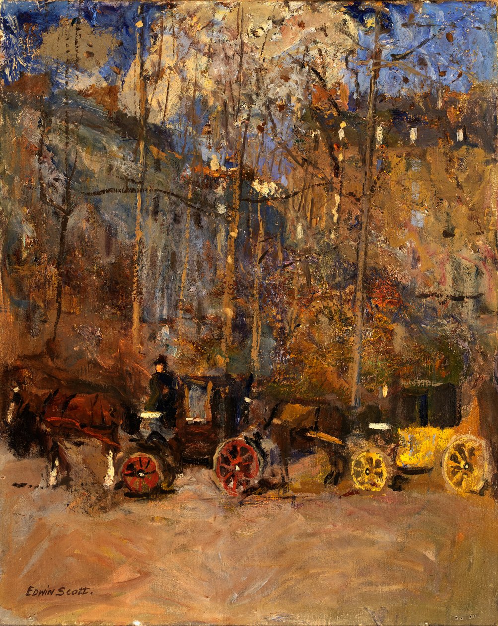 táxis, s.d. de Frank Edwin Scott