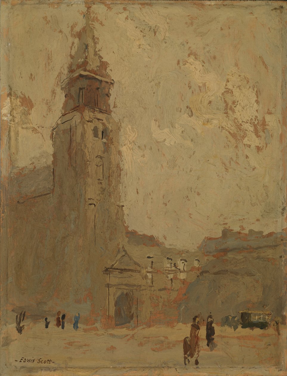 Igreja de St. Germain des Pres, s.d. de Frank Edwin Scott