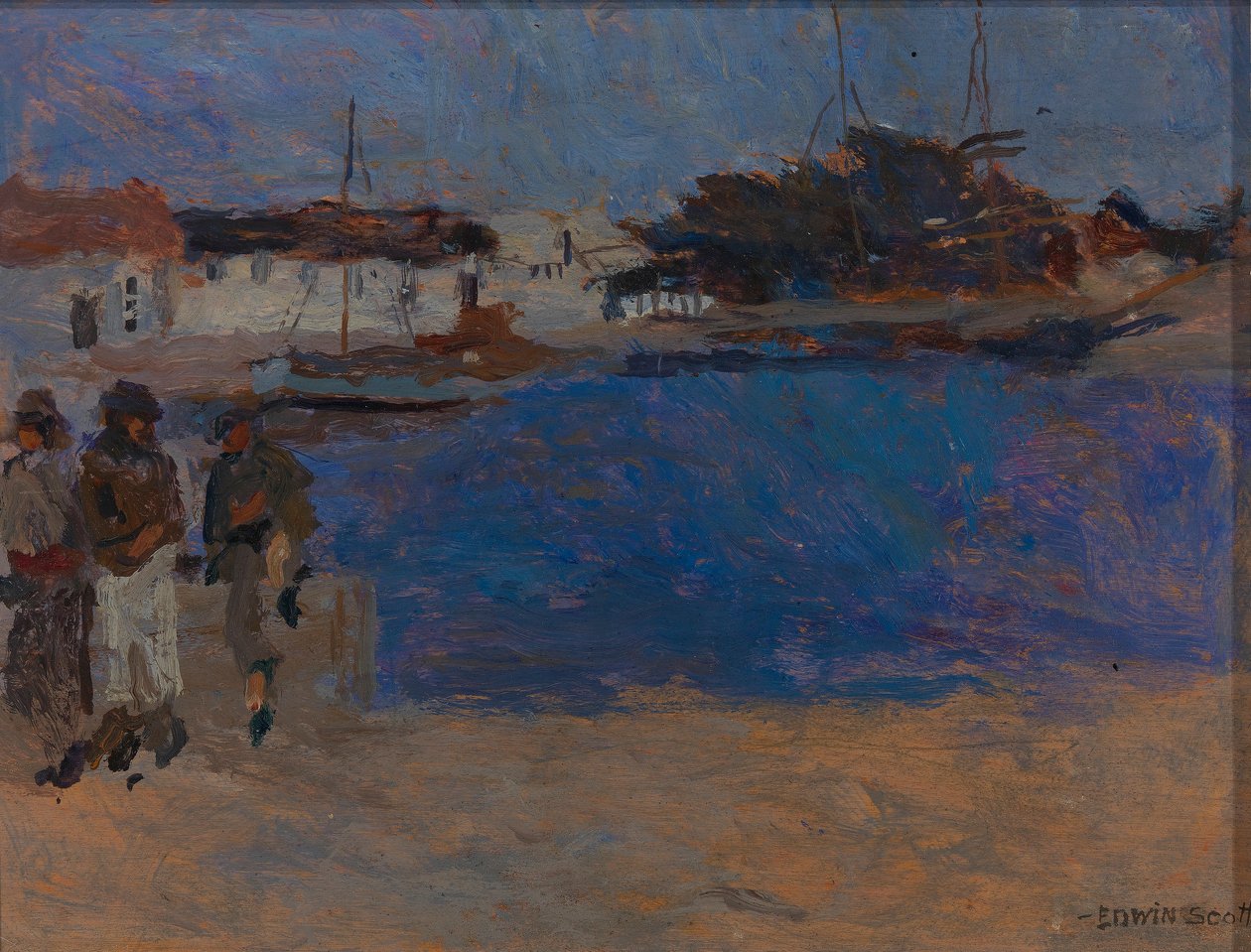 Litoral em redor de Cherbourg de Frank Edwin Scott