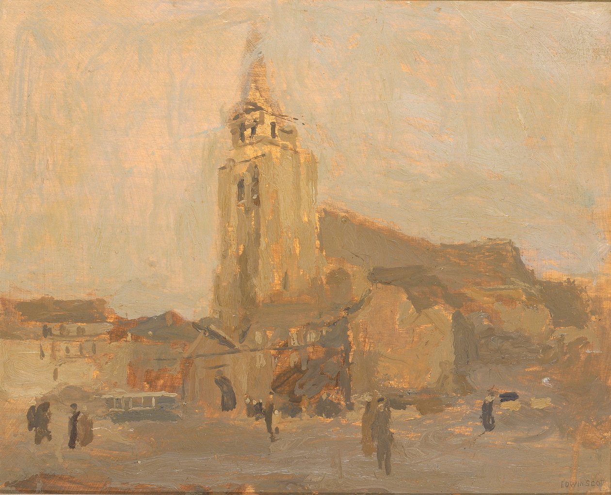 Igreja de Saint Merry, s.d. de Frank Edwin Scott