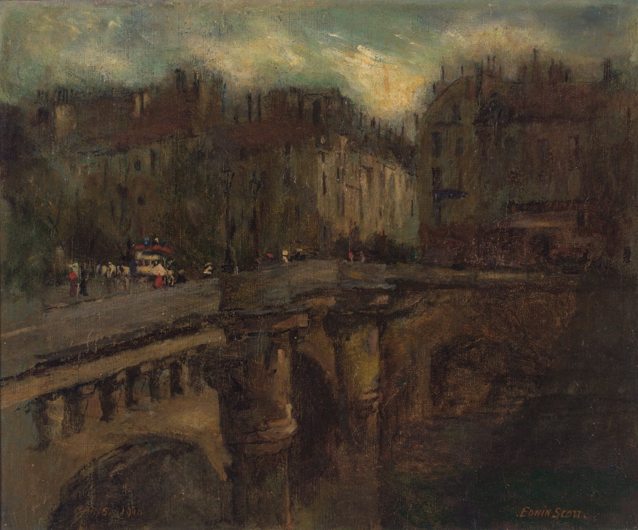 A Hora Azul em Paris, s.d. de Frank Edwin Scott