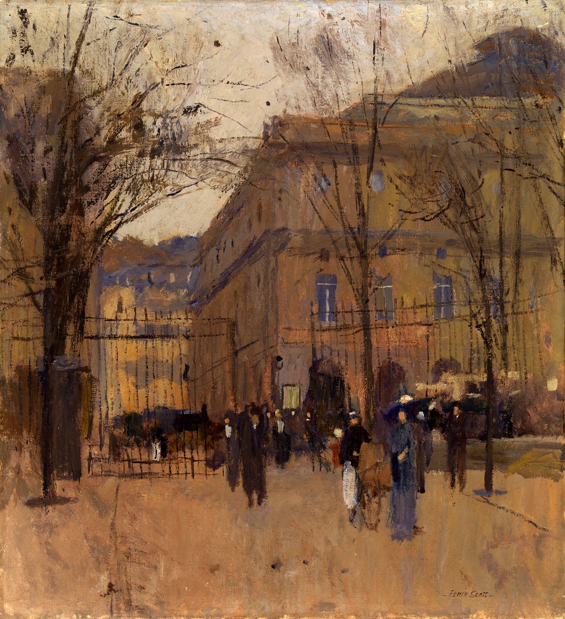 O Odeon de Luxemburgo, ca. 1911 de Frank Edwin Scott